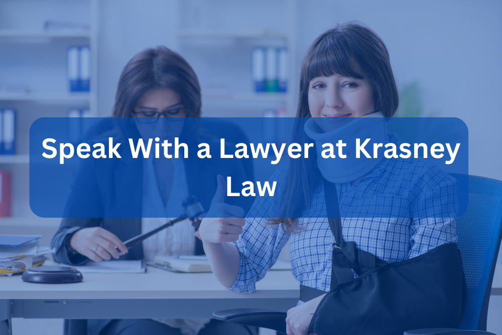 Speak with a motorcycle accident lawyer today at Krasney Law