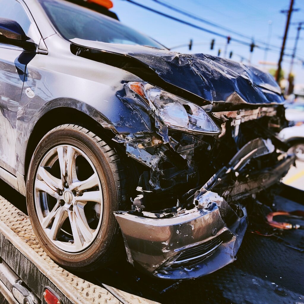 my car was totaled in an accident that wasn't my fault in california