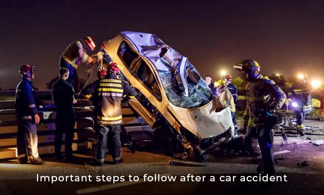 Steps To Follow After a Car Accident