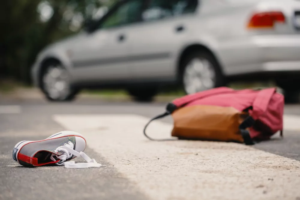 pedestrian accident in corona