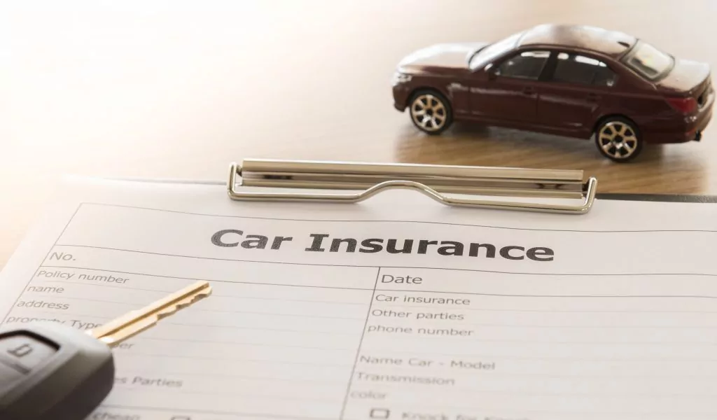 car insurance form